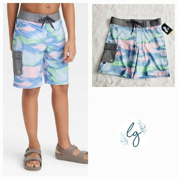 Art Class Other - Art Class Boys' Tie-Dye Swim Trunks 4KIDF-J